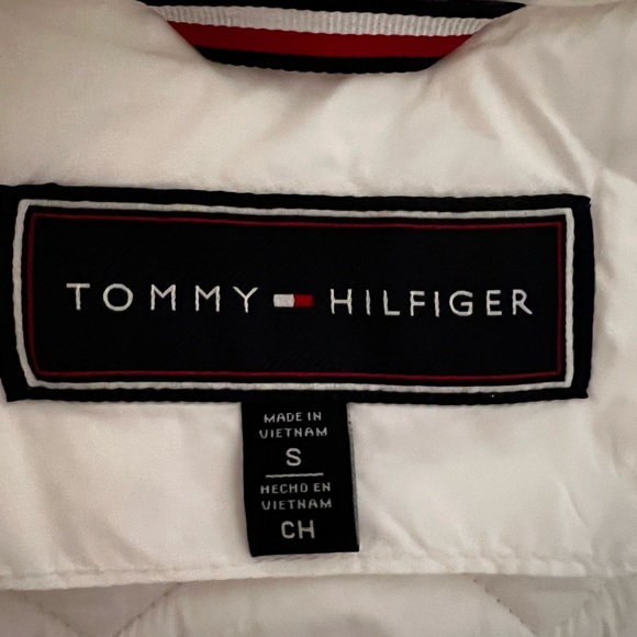 Tommy Hilfiger Trendy White Coat - Picture 5 of 6